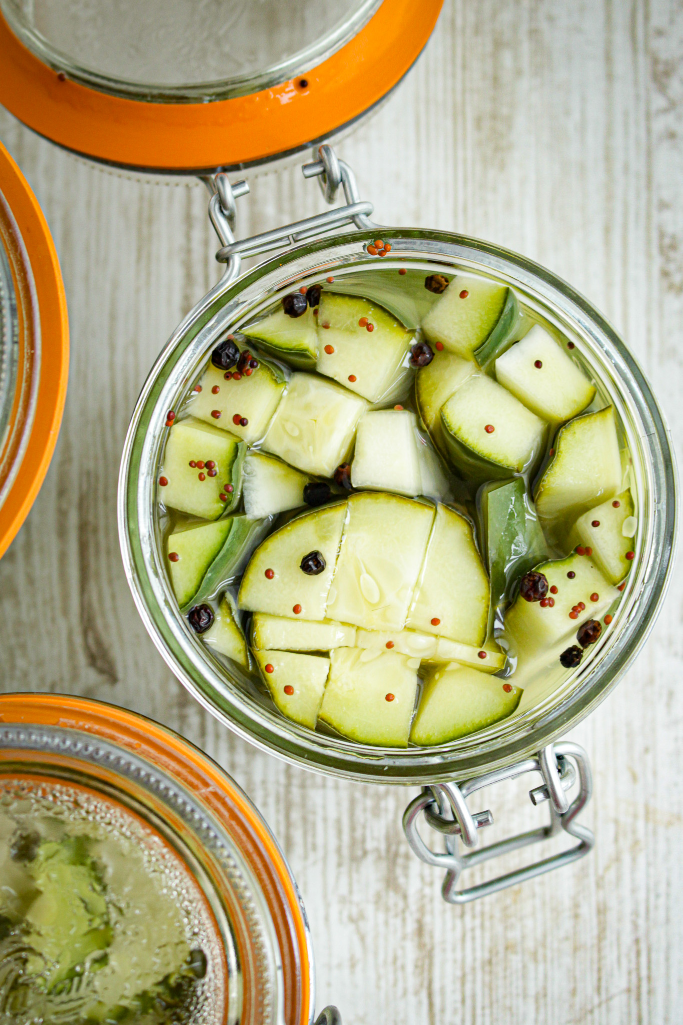 Pickles de concombres - Le cul de poule