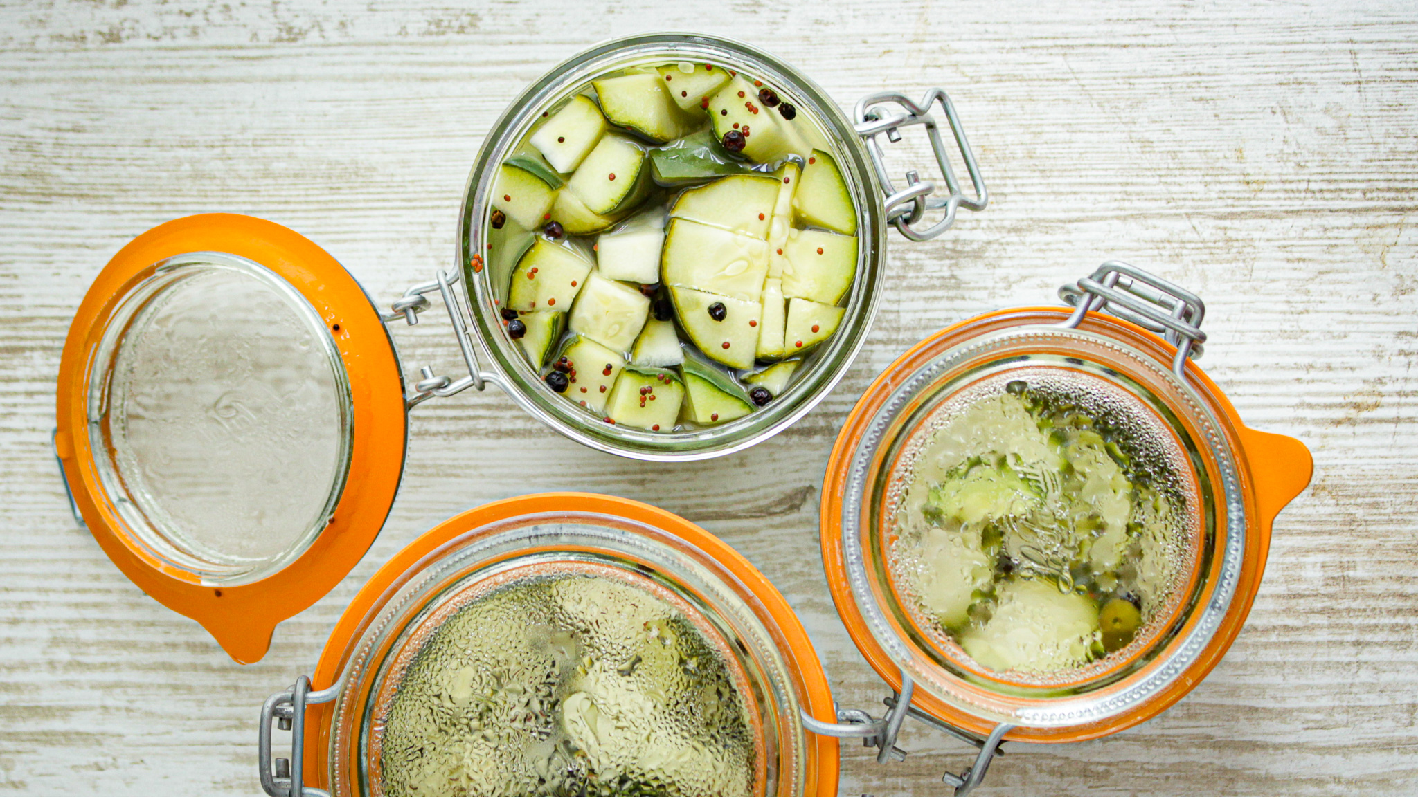 Pickles de concombres en 10 minutes