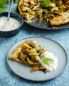 Tarte tatin de fenouil